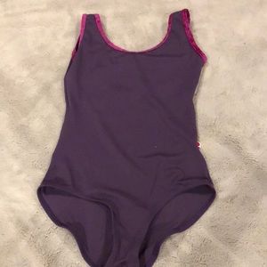 Yumiko Purple with Fuchsia Pink Trim Adult XS
